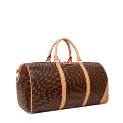 SPRAY GROUND Sprayground Trippy Henny Duffel Bag - Brown / Coffee