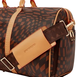 SPRAY GROUND Sprayground Trippy Henny Duffel Bag - Brown / Coffee