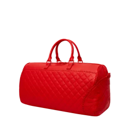 SPRAY GROUND Sprayground Red Riviera Emperor Duffel Bag - All Red