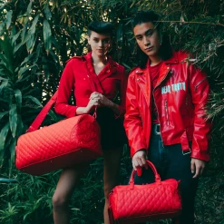 SPRAY GROUND Sprayground Red Riviera Emperor Duffel Bag - All Red