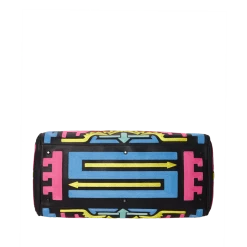 SPRAY GROUND Sprayground A.I. Path To The Future Duffel Bag - Black / Blue / Pink / Yellow