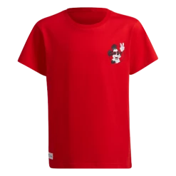 Adidas Kid's Disney Mickey And Friends Tee - Vivid Red