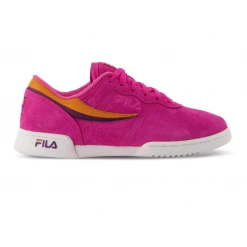 FILA Adidas Women's Original Fitness Shoes - Fuchsia Pink / Gold / Purple