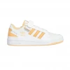 Adidas Men's Forum Low Shoes - Cloud White / Pulse Amber / Orange Rush
