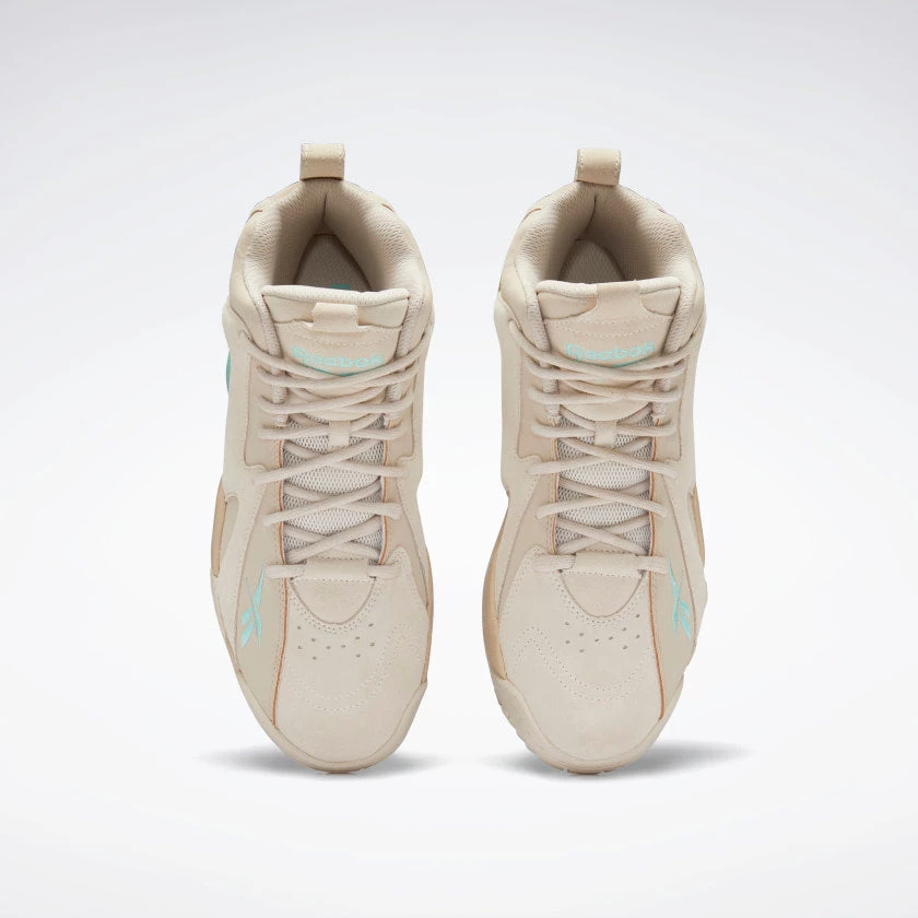 Reebok Men's Kamikaze II Shoes - Modern Beige / Stucco / Pixel Mint