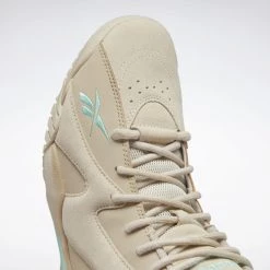 Reebok Men's Kamikaze II Shoes - Modern Beige / Stucco / Pixel Mint