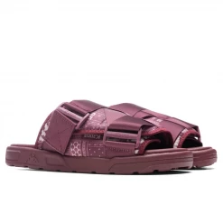 Kappa Authentic Nuuk 1 Sandals - Burgundy Men's
