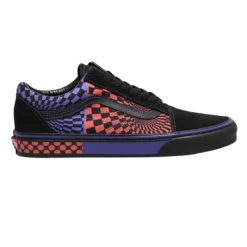 Vans Unisex Ruben Martinho Old Skool Shoes - Black / Purple / Salmon