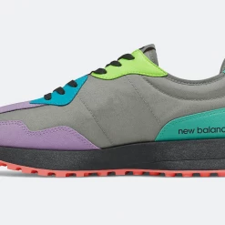 New Balance Men's 327 Shoes - UV Glo / Light Aluminum