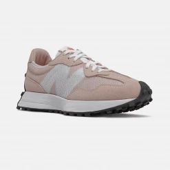 New Balance Women's 327 Shoes - Rose Water / Ghost Pepper