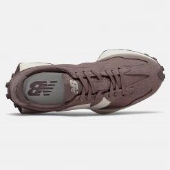 New Balance Women's 327 Shoes - Fig Purple / Sea Salt