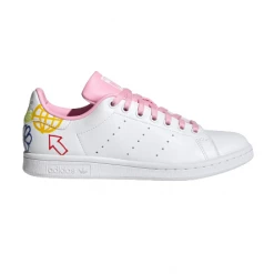 Adidas Women's Stan Smith Shoes - Cloud White / True Pink