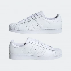 Adidas Men's Superstar Foundation Shoes - All White