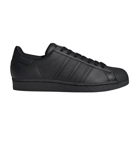 Adidas Men's Superstar Shoes - All Black
