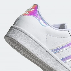 Adidas Kid's Iridescent Superstar Shoes - Cloud White Kids'