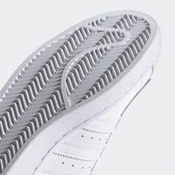 Adidas Men's Superstar Trefoil Shoes - Cloud White / Green