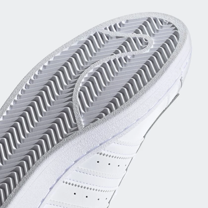 Adidas Men's Superstar Trefoil Shoes - Cloud White / Green