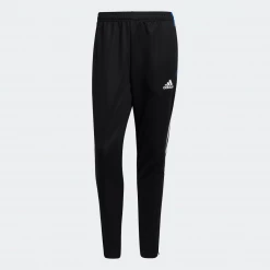 Adidas Men's Tiro 21 Track Pants - Black / Royal Blue