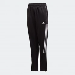 Men's Adidas Kid's Tiro 21 Track Pants - Black / White
