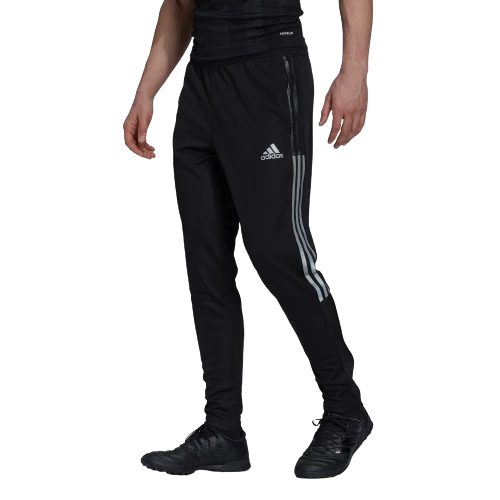 Adidas Men's Tiro Reflective Track Pants - Black