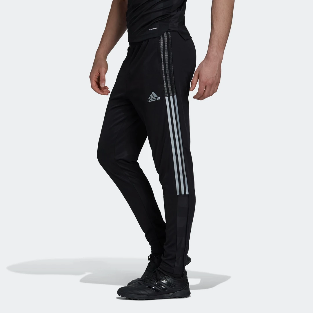 Adidas Men's Tiro Reflective Track Pants - Black