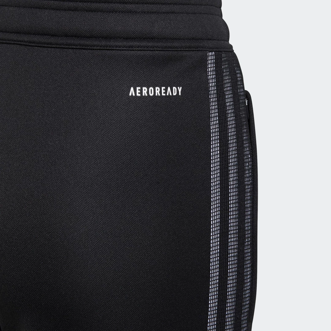 Adidas Kid's Tiro Track Pants - Black / White