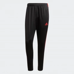 Adidas Men's Tiro Track Pants - Black / Vivid Red / Vivid Red