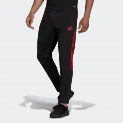Adidas Men's Tiro Track Pants - Black / Vivid Red / Vivid Red