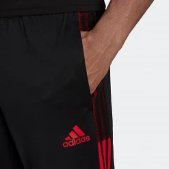 Adidas Men's Tiro Track Pants - Black / Vivid Red / Vivid Red