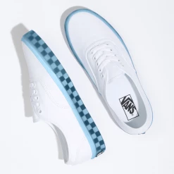 Vans Kid's Translucent Authentic Shoes - True White / Delicate Blue Men's