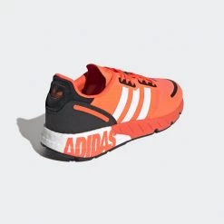 Adidas Men's ZX 1K Boost Shoes - Solar Red / Cloud White / Core Black