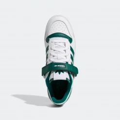 Adidas Men's Forum Low Shoes - Cloud White / Collegiate Green