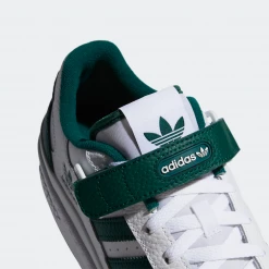 Adidas Men's Forum Low Shoes - Cloud White / Collegiate Green