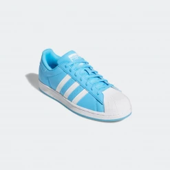 Adidas Men's Superstar Shoes - Sky Rush / Cloud White