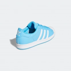 Adidas Men's Superstar Shoes - Sky Rush / Cloud White
