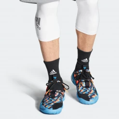 Adidas Men's Trae Young 1 Shoes - Core Black / Sky Rush