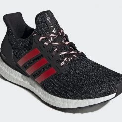 Adidas Men's Ultraboost Chinese New Year Shoes - Black / Scarlet Red / Grey