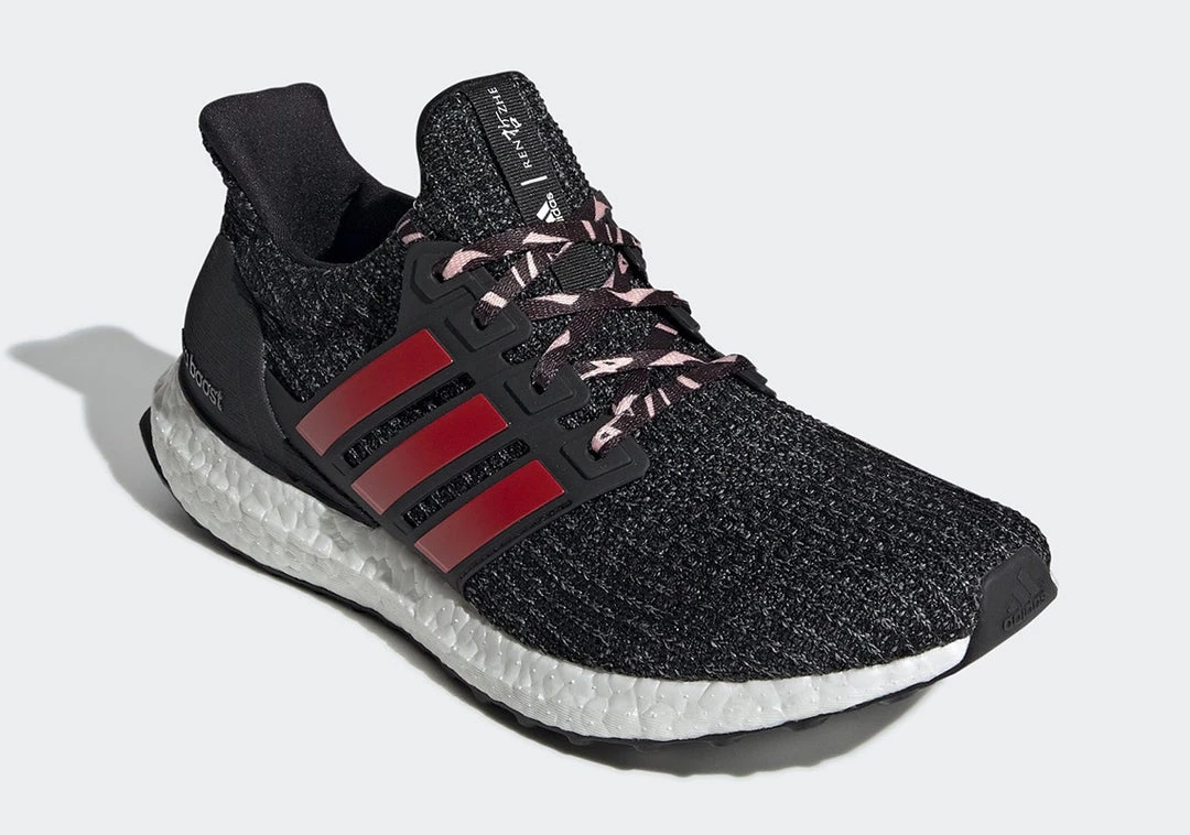 Adidas Men's Ultraboost Chinese New Year Shoes - Black / Scarlet Red / Grey