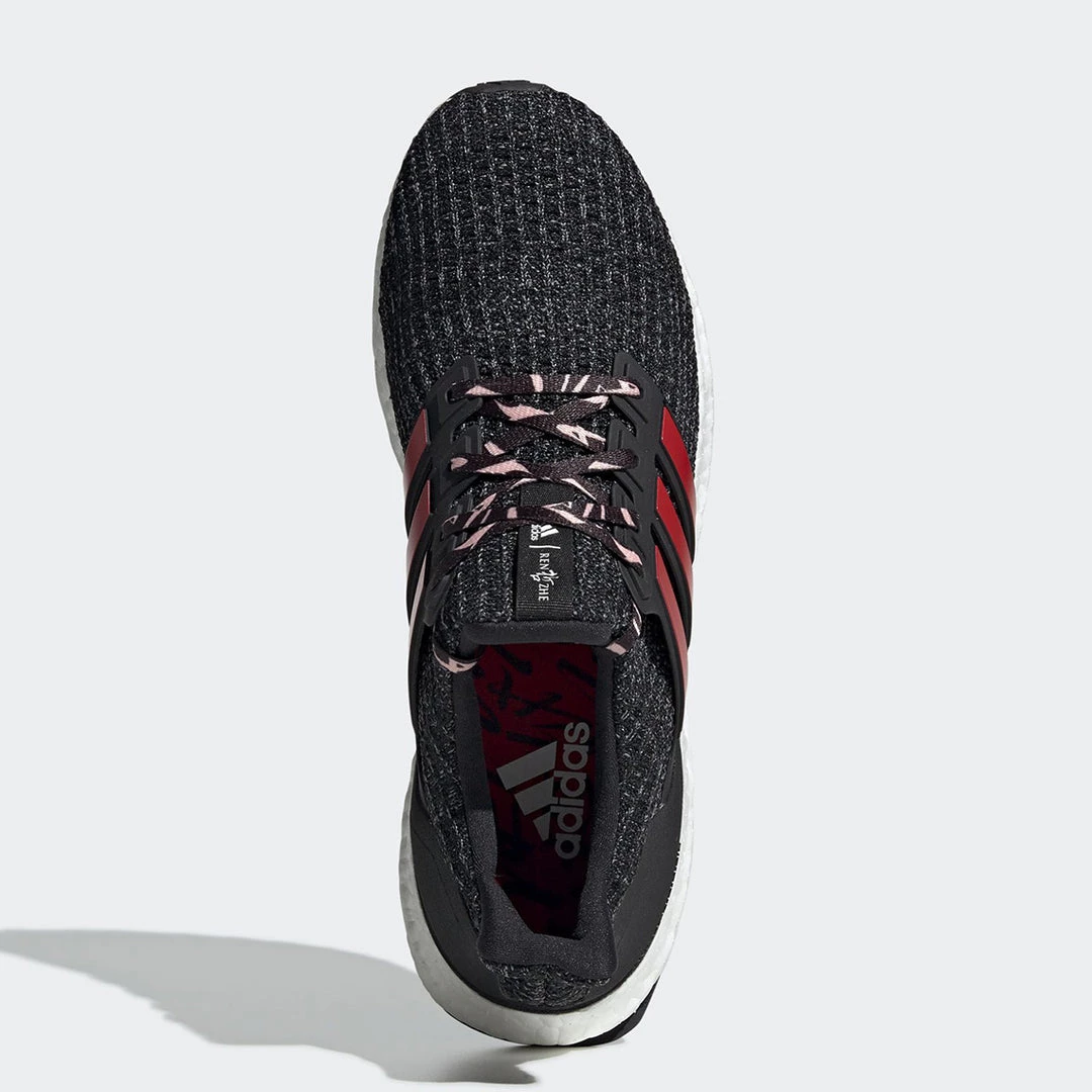 Adidas Men's Ultraboost Chinese New Year Shoes - Black / Scarlet Red / Grey