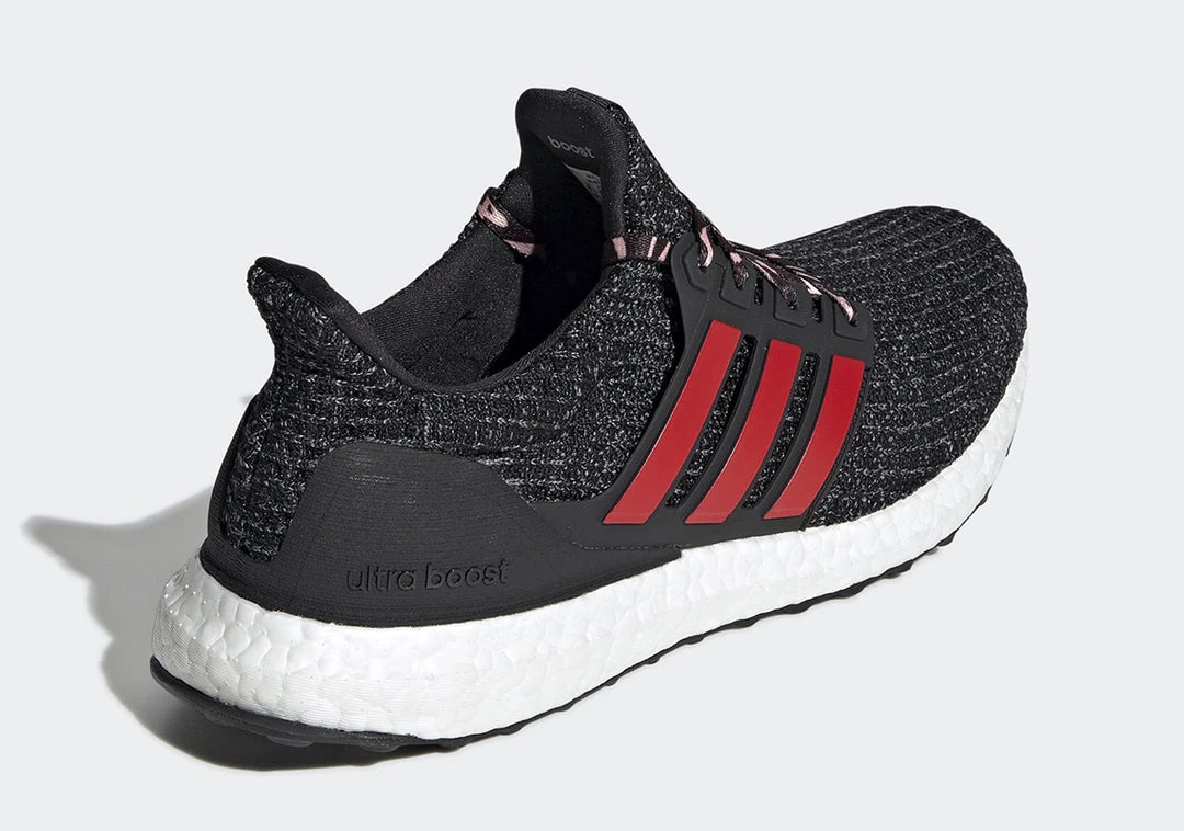 Adidas Men's Ultraboost Chinese New Year Shoes - Black / Scarlet Red / Grey
