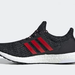 Adidas Men's Ultraboost Chinese New Year Shoes - Black / Scarlet Red / Grey