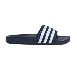 Kids' Adidas Kid's Adilette Slides - Legend Ink Blue / Cloud White