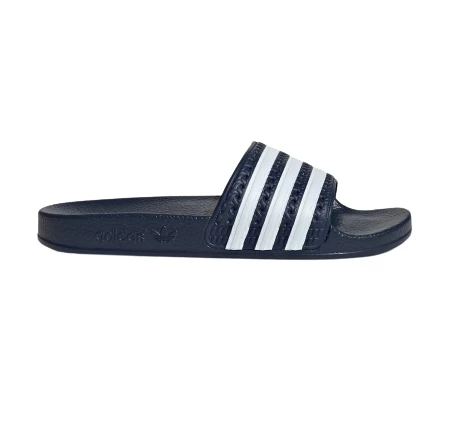 Kids' Adidas Kid's Adilette Slides - Legend Ink Blue / Cloud White