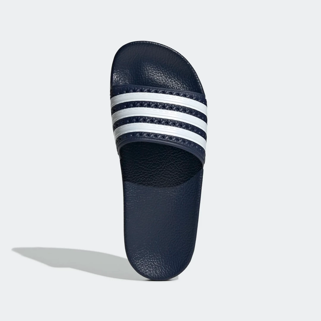 Kids' Adidas Kid's Adilette Slides - Legend Ink Blue / Cloud White
