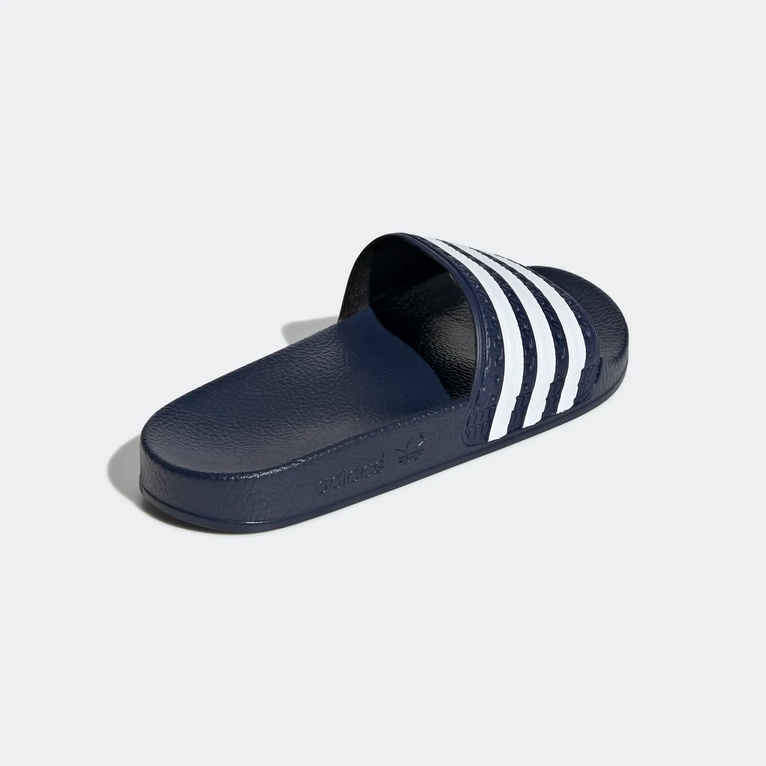 Kids' Adidas Kid's Adilette Slides - Legend Ink Blue / Cloud White