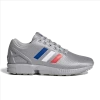 Adidas Men's ZX Flux Shoes - Grey / Royal Blue / Red
