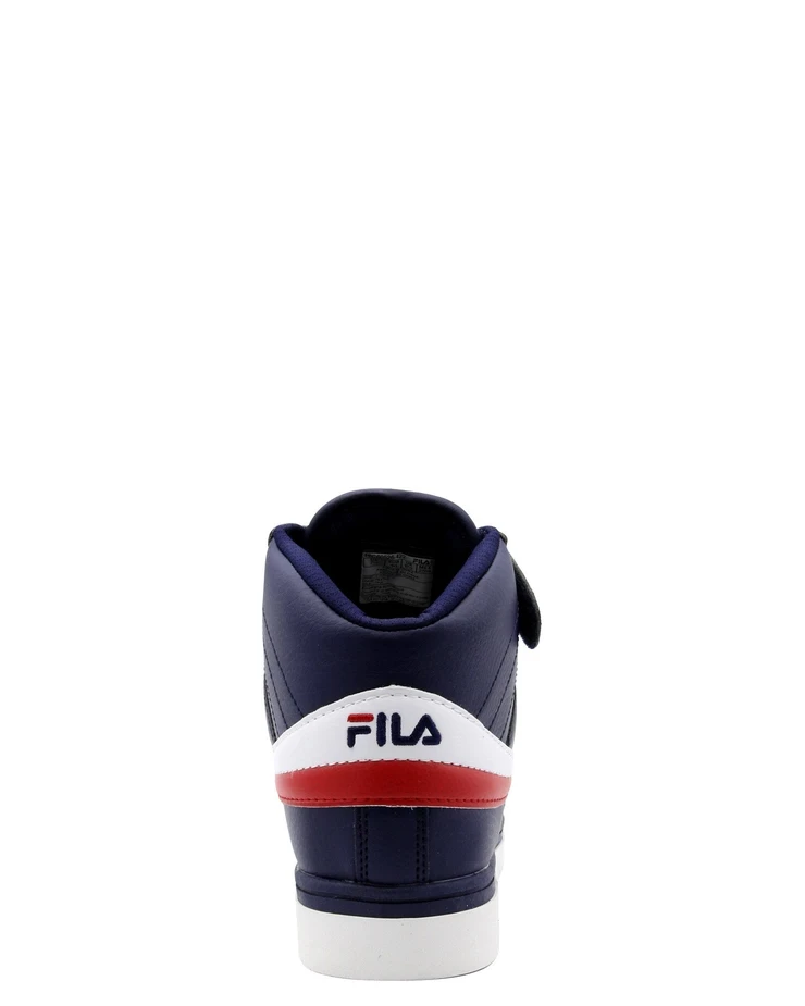 Fila Men's Vulc 13 Mid Plus Shoes - Navy / Red