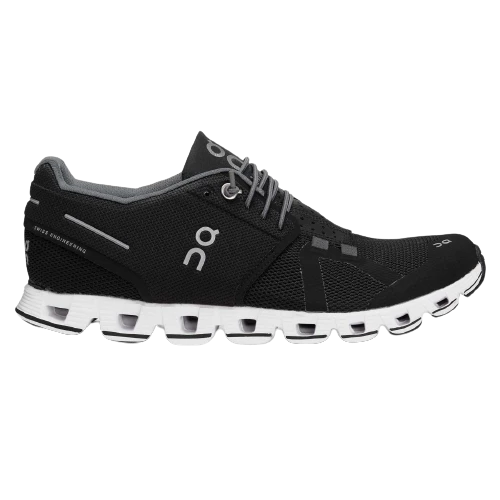 On Running Men's Cloud Shoes - Black / White