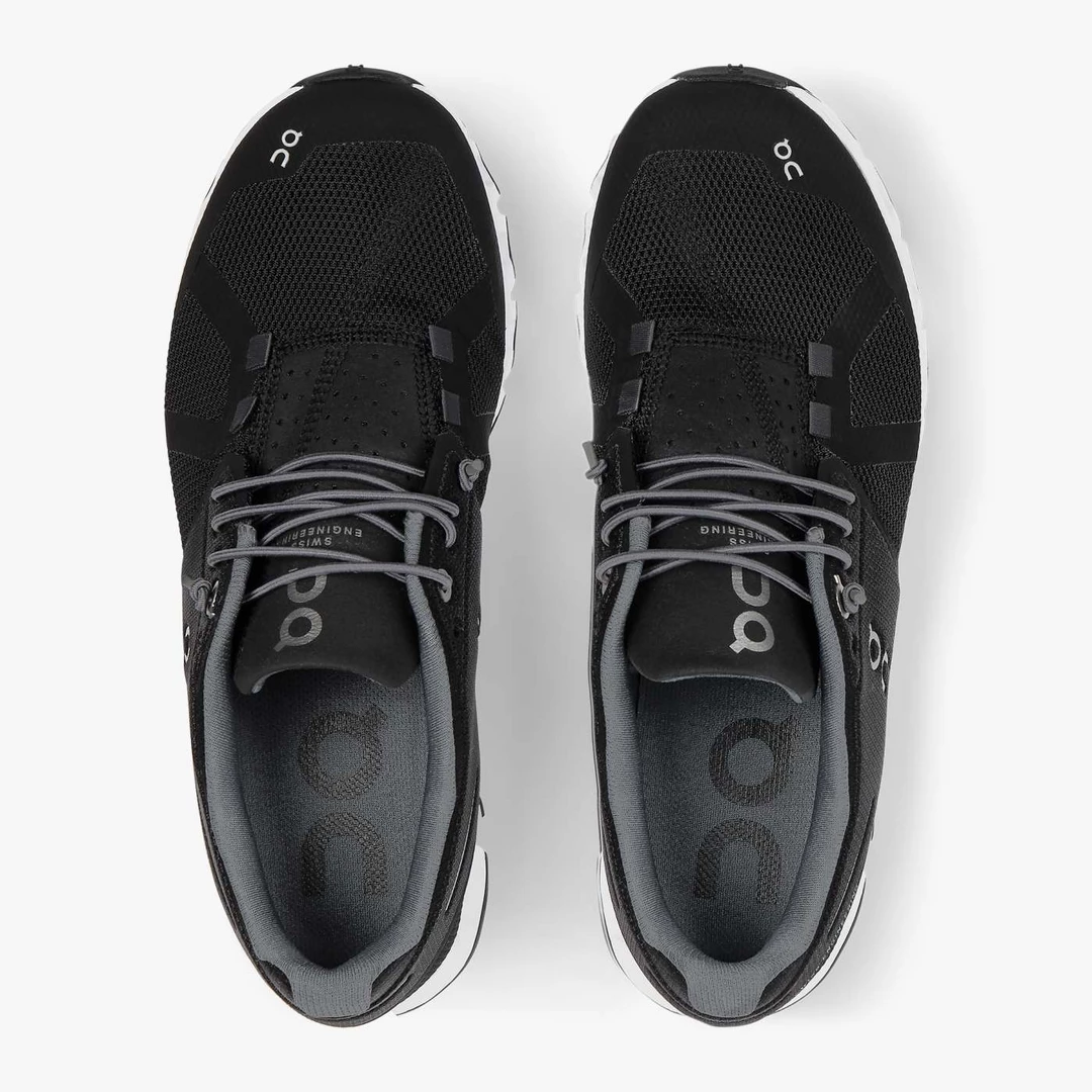 On Running Men's Cloud Shoes - Black / White