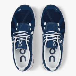 On Running Men's Cloud Shoes - Denim / White